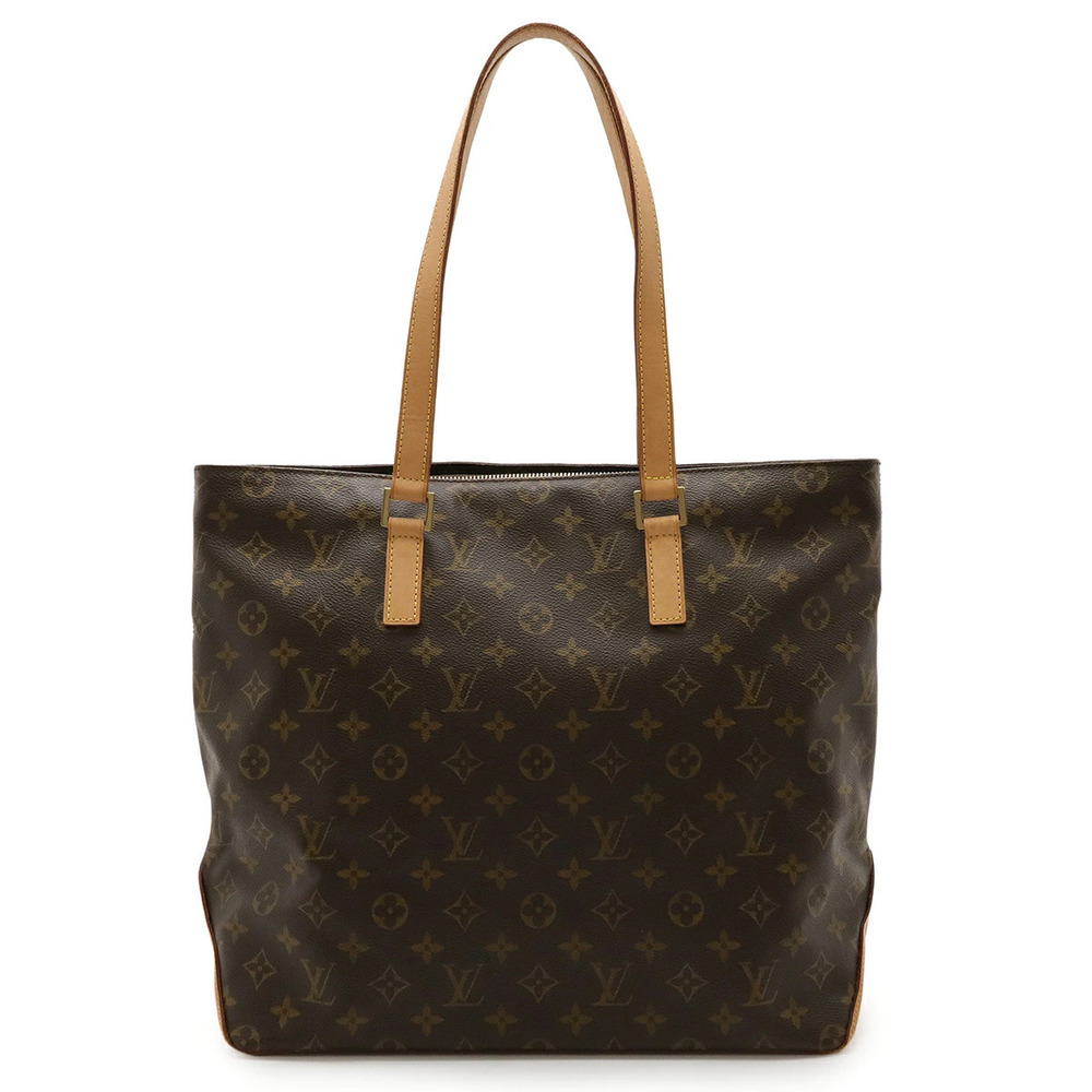 LOUIS VUITTON Monogram Cabas Mezzo Tote Bag Shoulder Hobo Carry